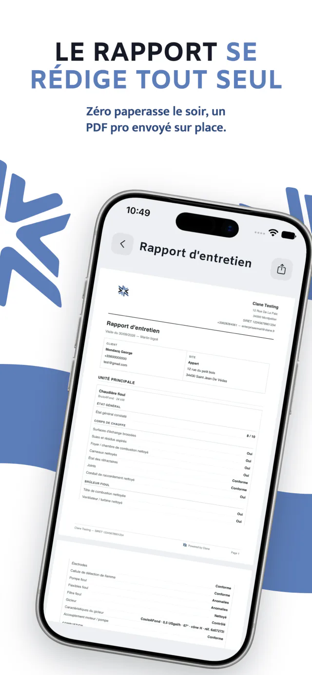 Le rapport se rédige tout seul